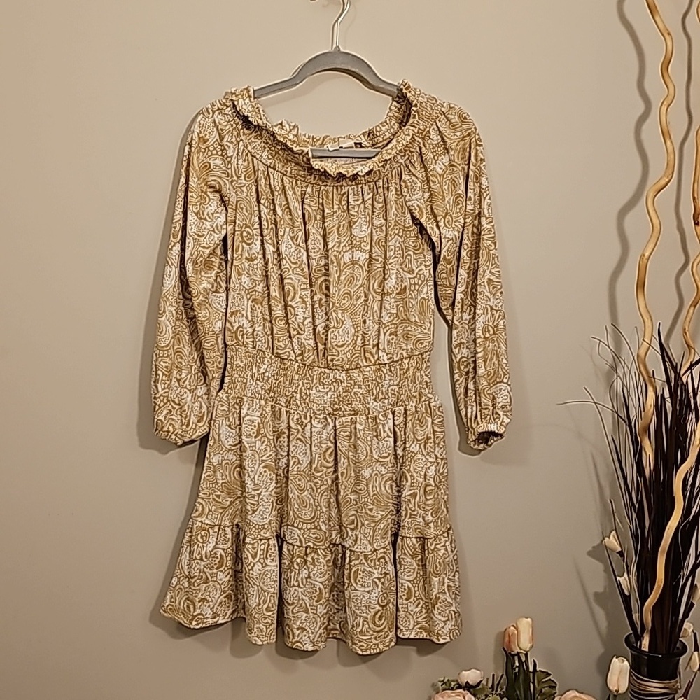 Michael Kors off the shoulder dress Medium